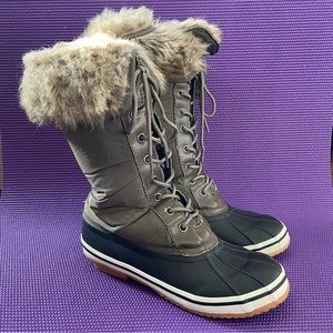 Nord Trail Emma Fur Winter Snow Boots Womens 9